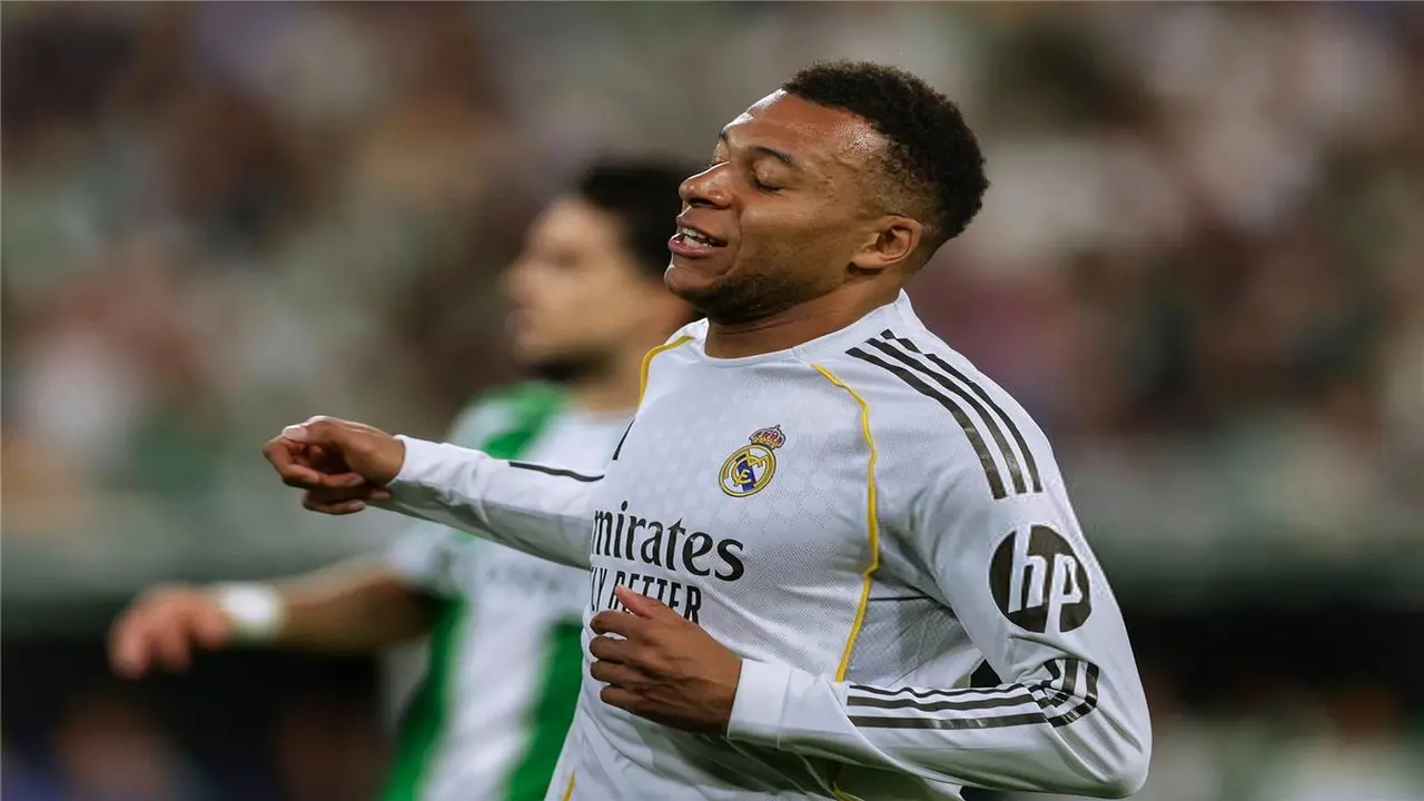 كيليان مبابي يثير القلق في مواجهة ريال مدريد وريال بيتيس